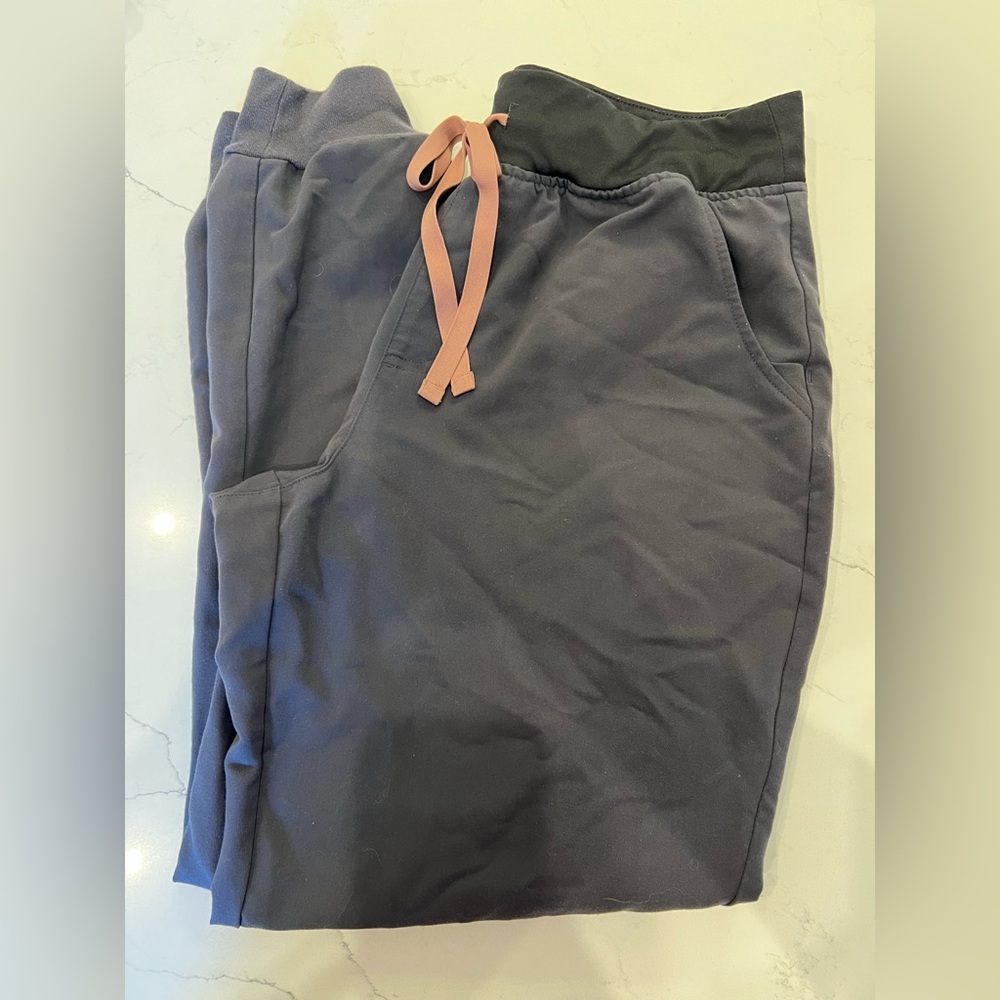 Figs Charcoal Zamora Jogger Scrub Pants Medium